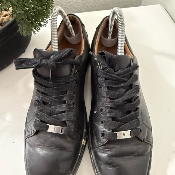 Frye Black Leather Men's Sneakers - Picture 4 of 10